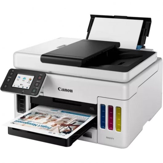 Imprimante couleur multifonction Canon Maxify GX6050 MegaTank WiFi recto verso 24 ppm