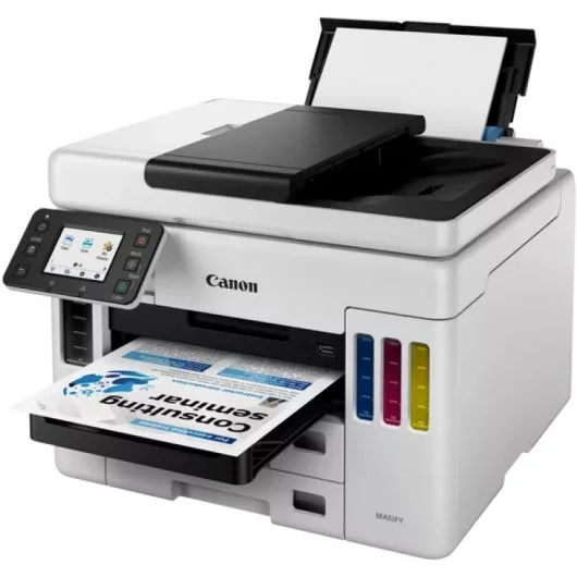 Imprimante couleur multifonction Canon Maxify GX7050 MegaTank Fax recto verso WiFi 24 ppm