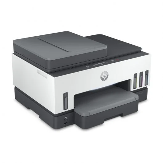 Imprimante couleur multifonction HP Smart Tank 7605 WiFi recto verso 15 ppm