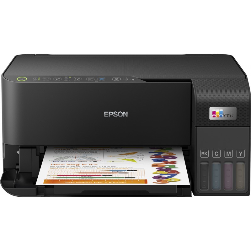 Imprimante couleur WiFi multifonction Epson EcoTank ET2860, 33 ppm