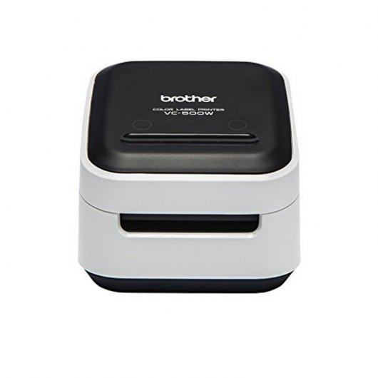 Imprimante d'étiquettes couleur Brother VC500W USB, WIFI - Vitesse 8mms - Résolution 313x313dpi - Coupeur manuel et automatique