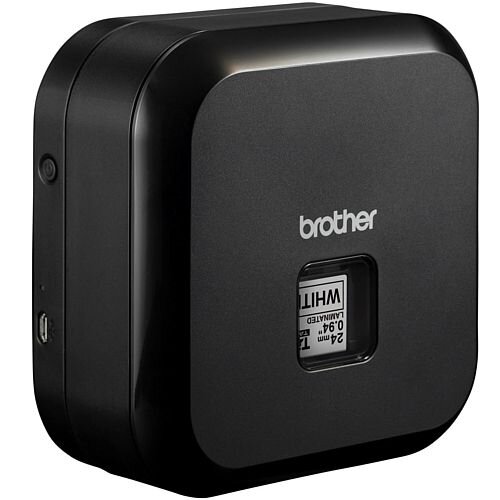 Imprimante d'étiquettes électronique portable Brother PT-P710BT Cube Bluetooth USB - Batterie rechargeable