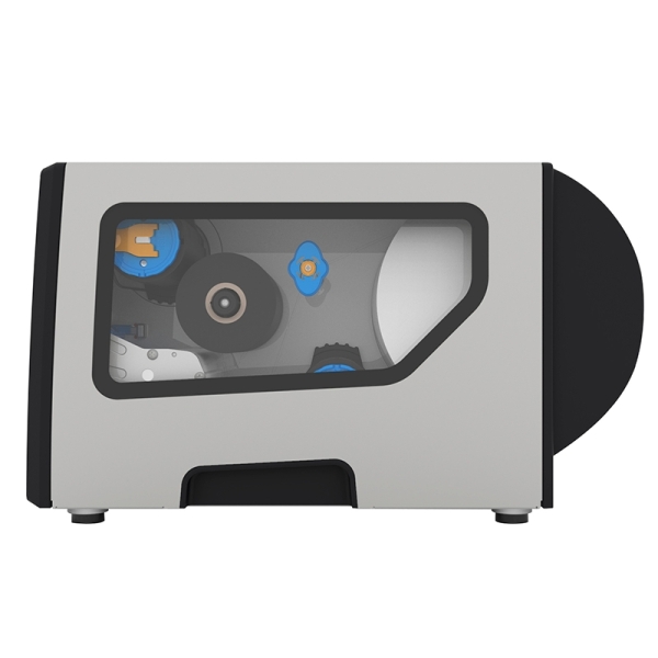 Imprimante d'étiquettes thermique industrielle AVPos E1 - Vitesse 203 mm/s - Résolution 300 DPI - USB, série et LAN - Couleur blanc-noir