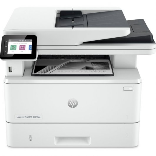 Imprimante laser multifonction HP LaserJet Pro 4102fdn monochrome Wi-Fi recto verso 40 ppm