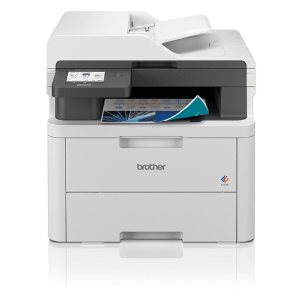 Imprimante multifonction Brother DCP-L3560CDW couleur laser LED WiFi recto verso 26 ppm