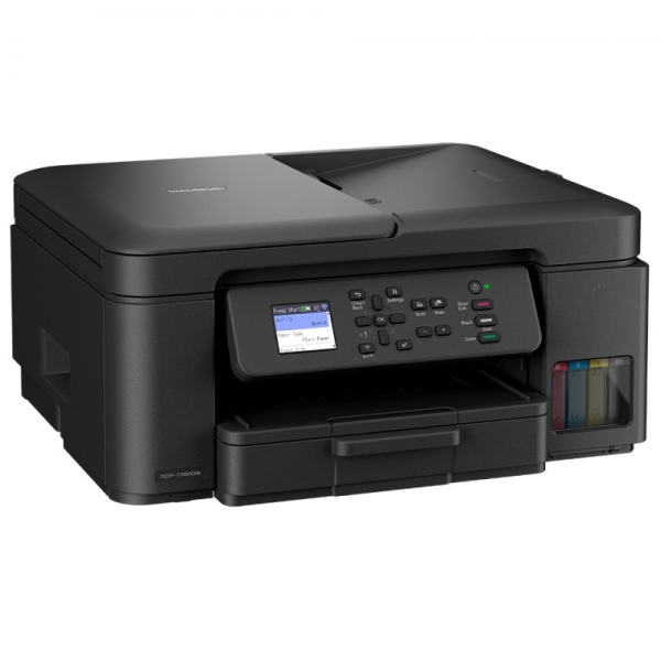 Imprimante multifonction couleur Brother DCP-T780DW, Wi-Fi recto verso, 16 ppm, chargeur automatique de 20 feuilles