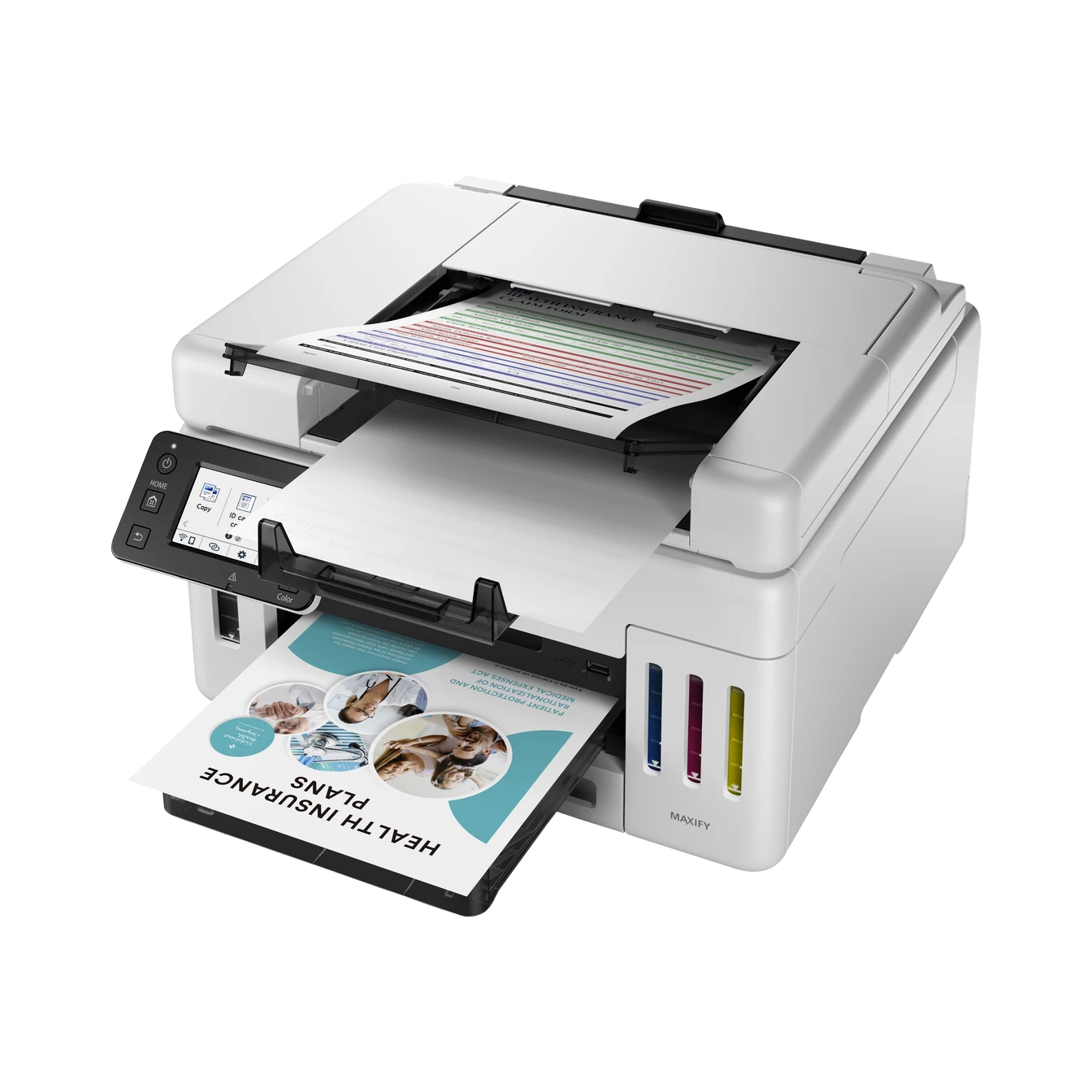 Imprimante multifonction couleur Canon Maxify GX6550 WiFi recto verso 24 ppm