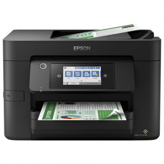 Imprimante multifonction Epson Workforce WF4820DWF Fax recto verso couleur WiFi 25 ppm
