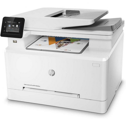Imprimante multifonction laser couleur HP LaserJet Pro MFP M283fdw Fax recto verso WiFi 21 ppm