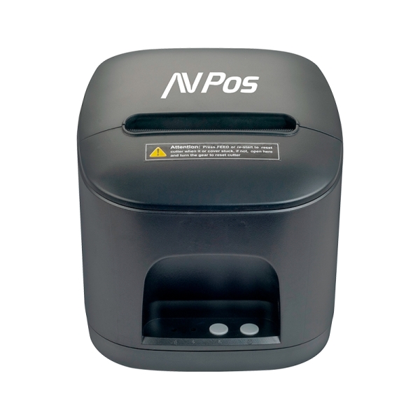 Imprimante thermique de tickets AVPos TC15USB - Vitesse de 260 mm/s - Découpe automatique partielle - USB - Noir