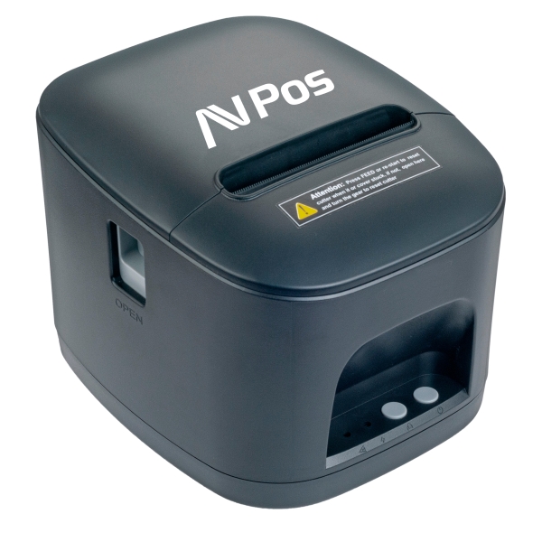 Imprimante thermique de tickets AVPos TC15USB - Vitesse de 260 mm/s - Découpe automatique partielle - USB - Noir