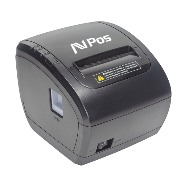 Imprimante thermique de tickets AVPos TC90W - Vitesse de 300 mm/s - Découpe automatique partielle - USB, Wi-Fi et LAN - Noir