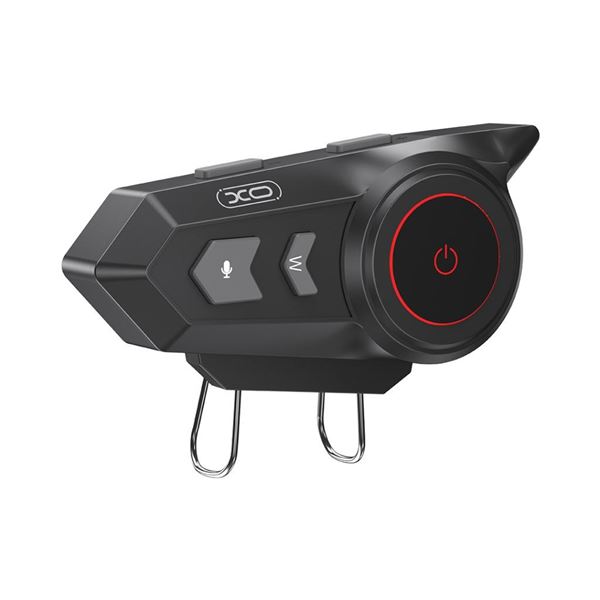 Intercom pour casque moto XO BE47 - Bluetooth 5.3 - Portée jusqu'à 20 m - Noir