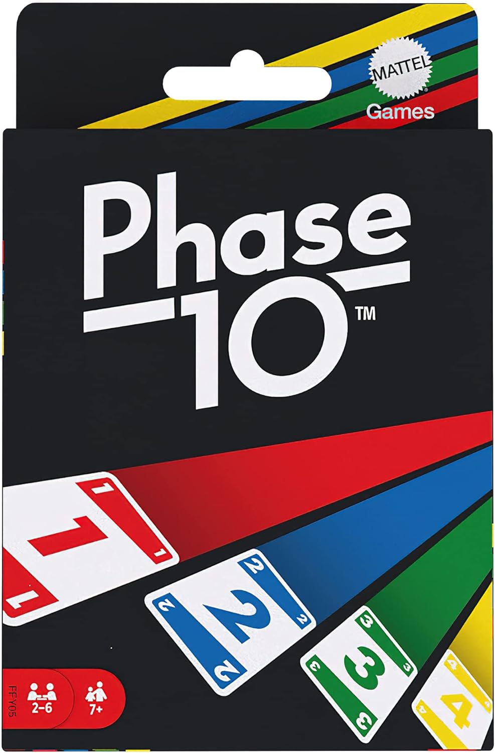 Mattel Games Phase 10 Junior, jeu de société et d'association de cartes de  style rami à plusieurs niveaux, 4 ans et plus, GXX06