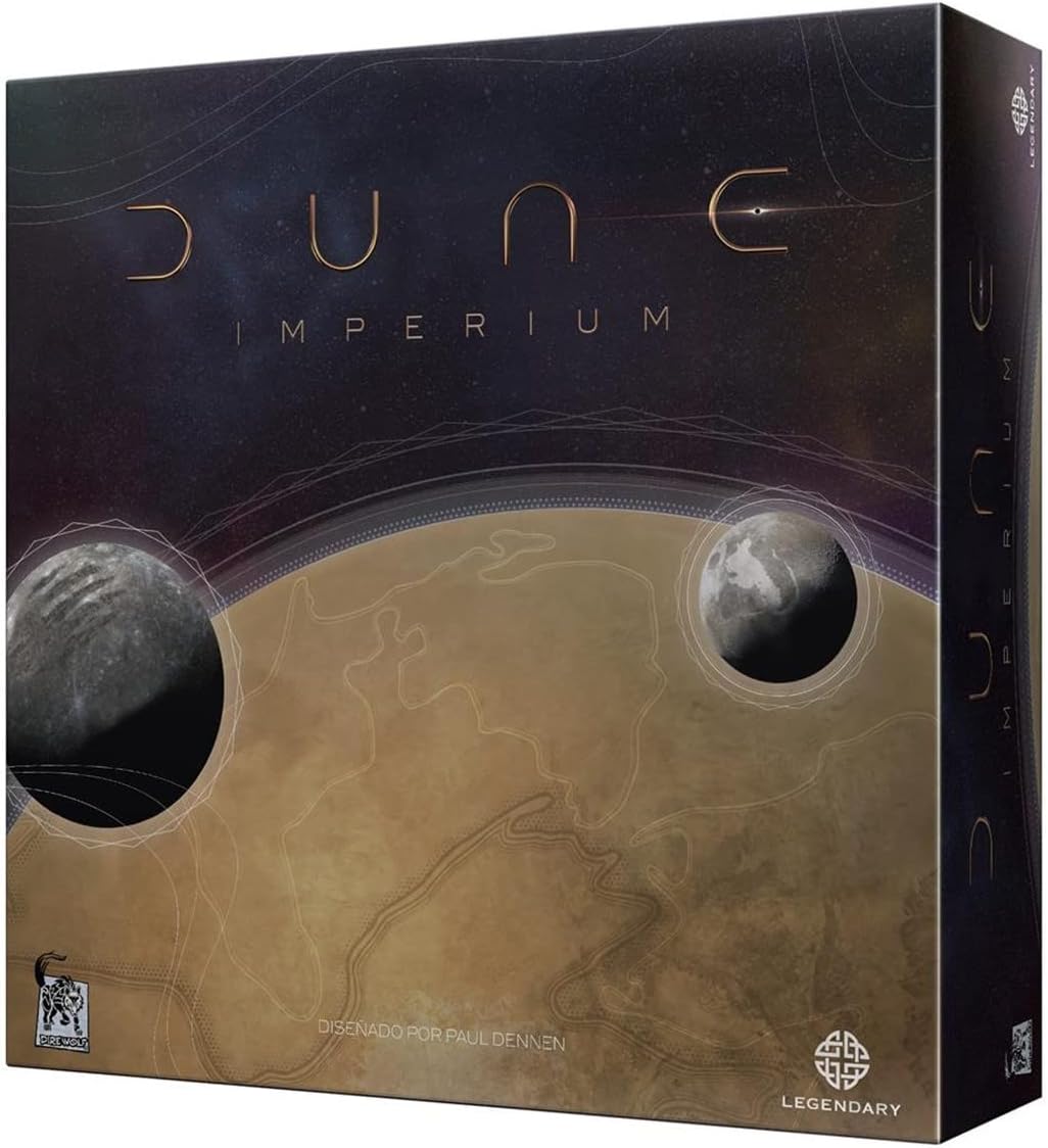 Jeu de société Dune Imperium - Thème Science Fiction - De 1 à 4 joueurs - A partir de 14 ans - Durée 60-120min. environ.