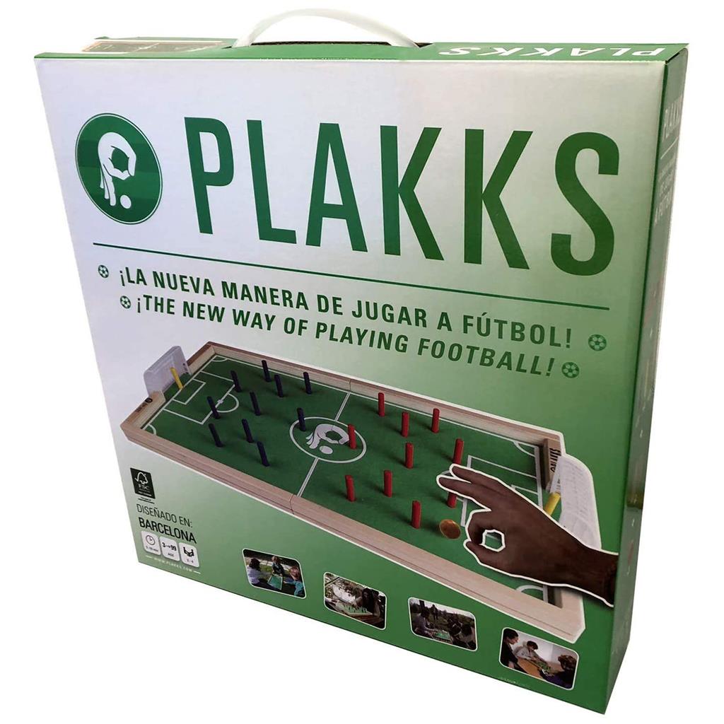 Jeu de Société Plakks - Thème Sports/Football - De 2 à 4 joueurs - A partir de 5 ans - Durée 15min. environ.
