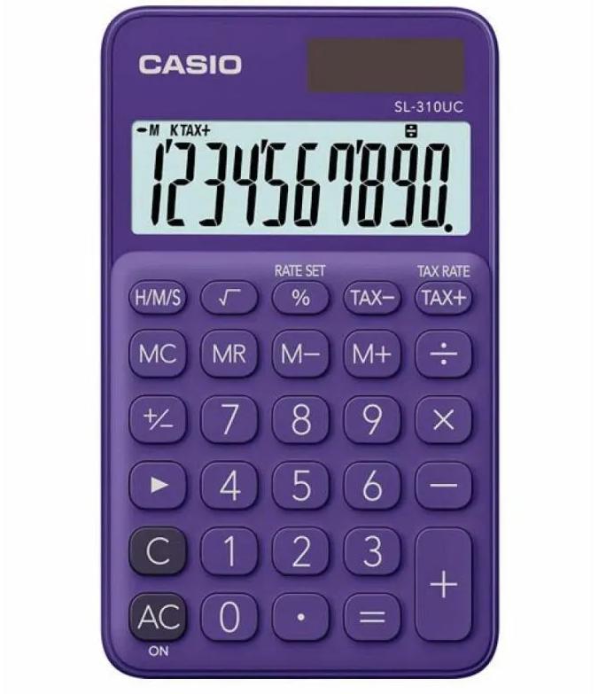 Calculatrice Casio SL-310UC – 10 chiffres