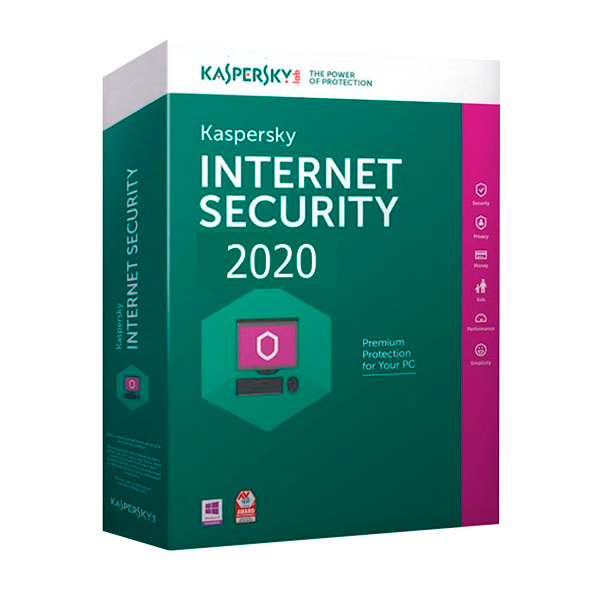 Kaspersky Internet Security 2020 Antivirus - 3 Appareils - 1 An