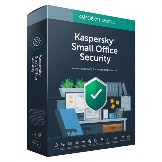 Kaspersky Small Office Security 7 Multi-Device pour 10 Utilisateurs + 1 Service Serveur 1 An