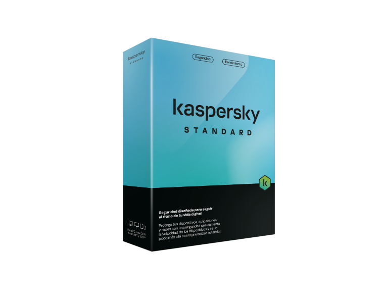 Kaspersky Standard Antivirus - 5 appareils - 1 an de service