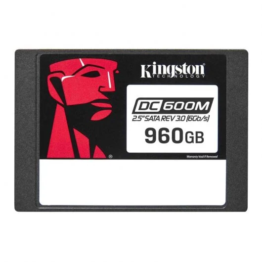 Kingston Data Center DC600M Disque SSD 2,5" 960 Go Enterprise SATA 3.0 - Usage mixte
