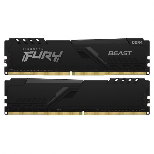 Kingston Fury Beast Mémoire RAM DDR4 2666 MHz 32 Go 2x16 Go CL16