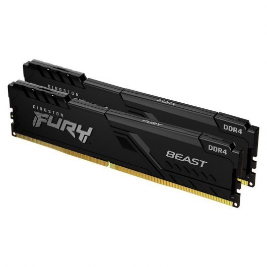 Kingston Fury Beast Mémoire RAM DDR4 2666 MHz 32 Go 2x16 Go CL16