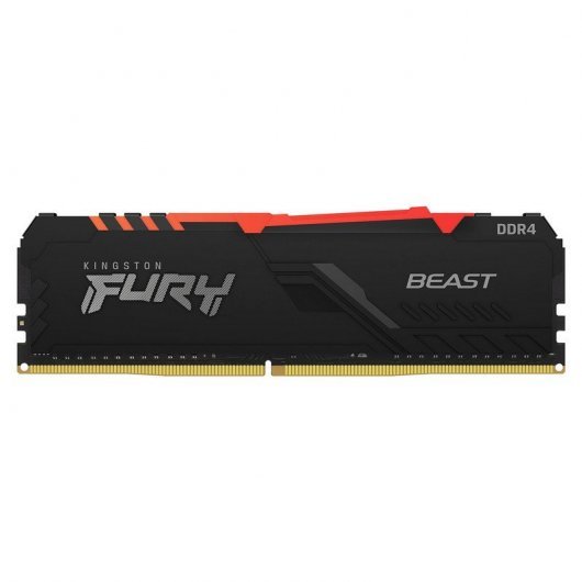 Kingston Fury Beast Mémoire RAM DDR4 3200 MHz 16 Go CL16 RVB