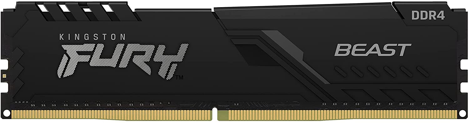 Kingston Fury Beast Mémoire RAM DDR4 3200MHz 16Go (2x8Go) CL16