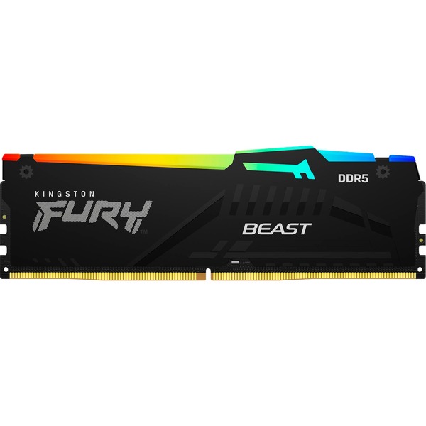 Kingston Fury Beast RGB Expo Mémoire RAM DDR5 6000 MT/s 16 Go 1,4 V CL30 DIMM