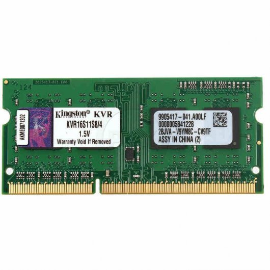 Kingston ValueRAM Mémoire RAM SO-DIMM DDR3 1600 PC3-12800 4 Go CL11