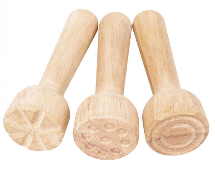 Kit de pâte à modeler Jovi My First avec 3 tampons en bois