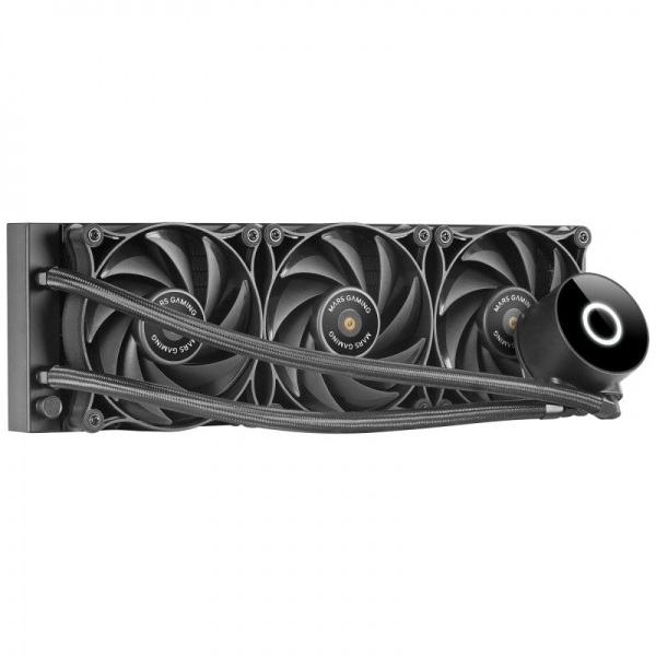 Kit Refroidissement Liquide Mars Gaming ML-PRO360 - Dissipation TDP 600W - Pompe OPTI-CHAMBER - Eclairage Blanc - Ventilateurs FDB - Compatibilité Universelle - Coloris Noir