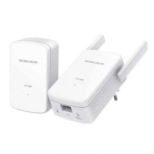 Kit Wi-Fi CPL Mercusys MP510 AV1000 Gigabit - 1000Mbps - Portée jusqu'à 300m - Gigabit Ethernet