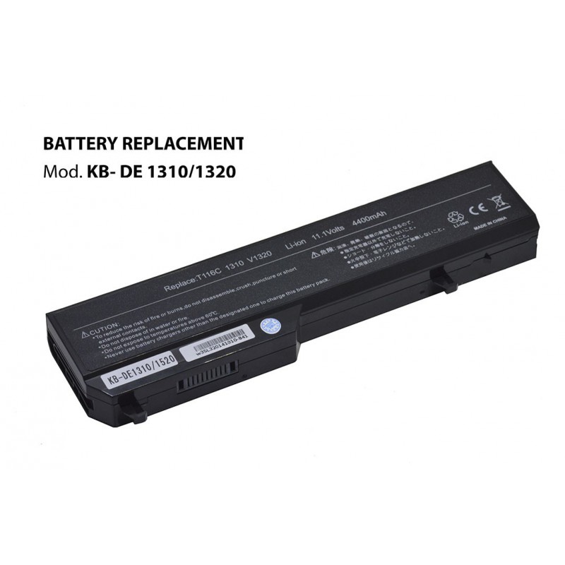 Kloner KB-DE1310/1520 Batterie pour Dell 11.1V 4400mAh