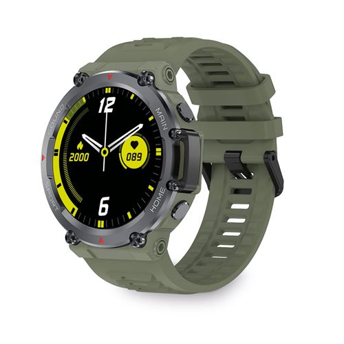 Ksix Oslo Smartwatch Watch 1.5" Multitouch Screen - Bluetooth 5.0 - Autonomie jusqu'à 5 jours - Résistance à l'eau IP68 - Assistant vocal