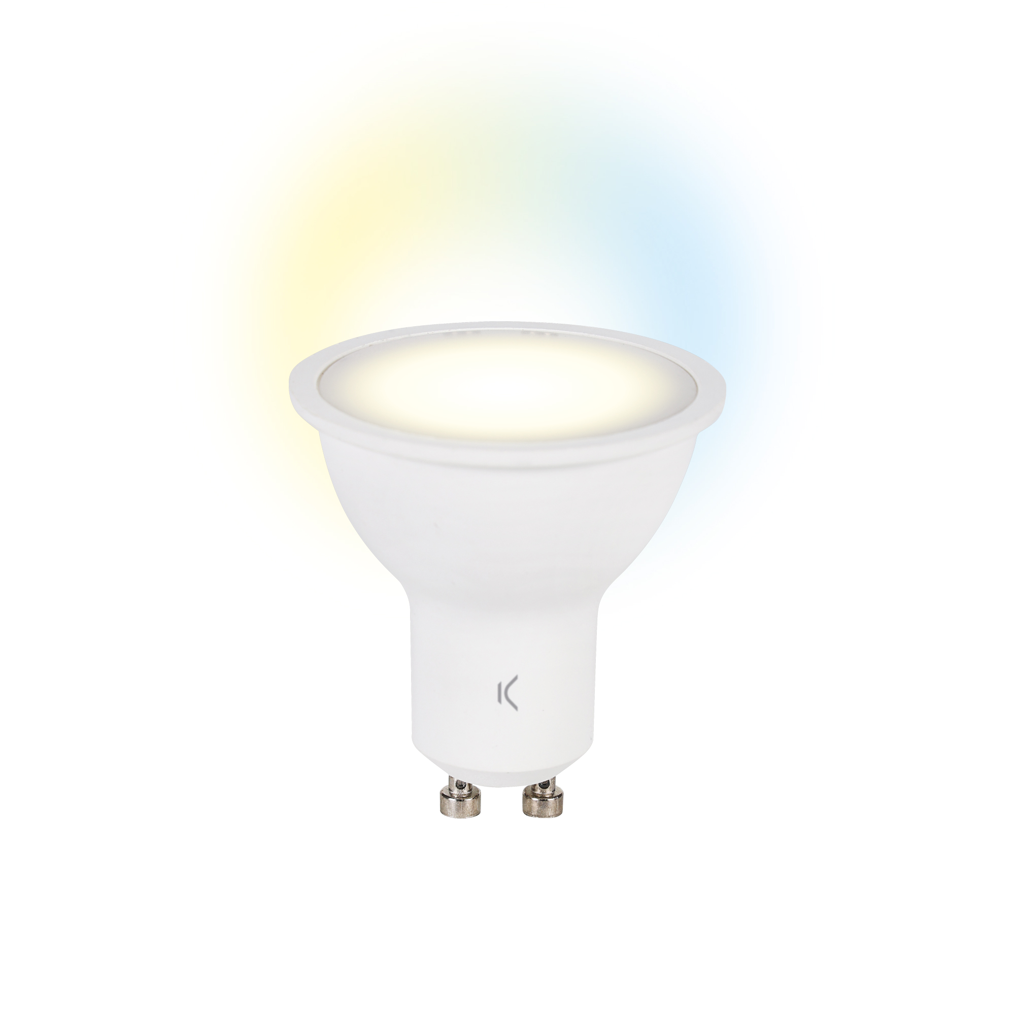 Ksix Pack de 2 Ampoules Intelligentes Smartled - RGB-CCT - 5,5W - GU10