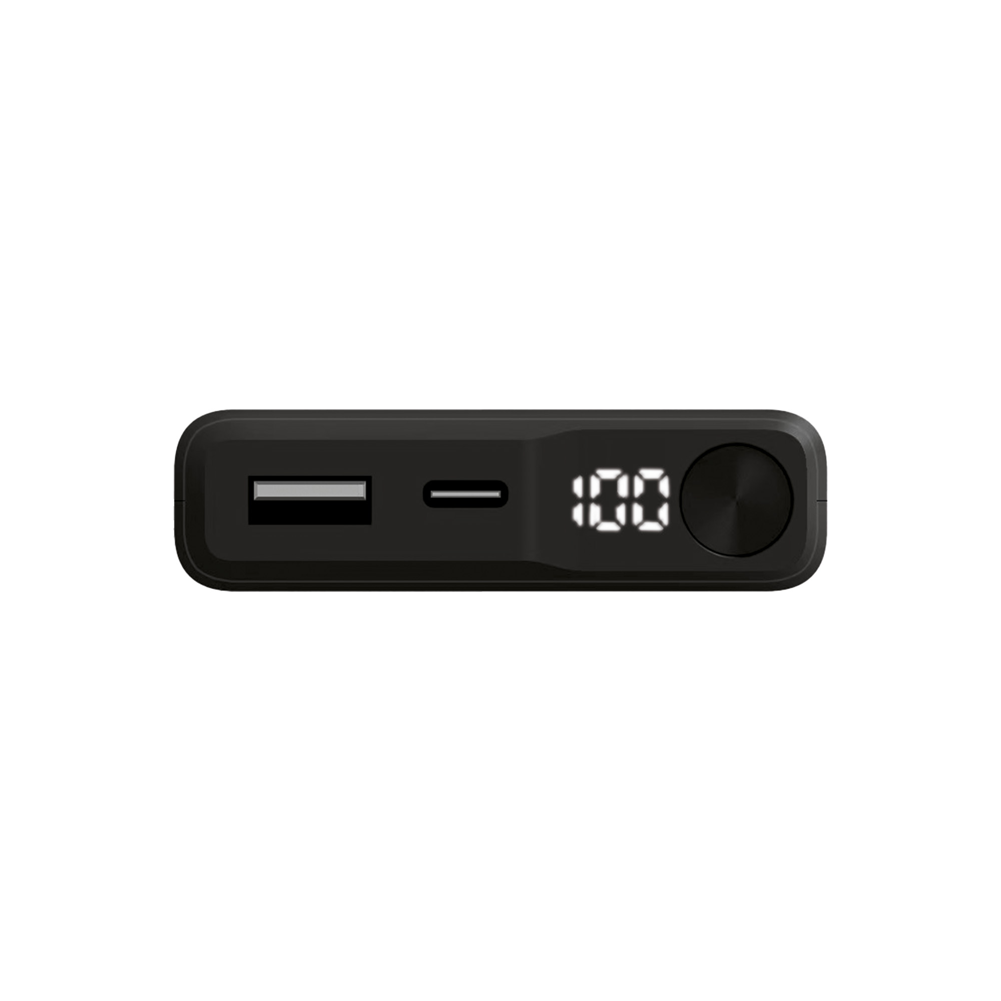 Ksix Powerbank Magsafe 10000mAH 22,5W PD + 15W Sans Fil + Câble USB-A vers USB-C - Noir