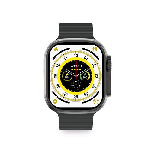 Ksix Urban Plus Smartwatch Clock 2.05" Multitouch - Bluetooth 5.0 - Autonomie jusqu'à 5 jours - Résistance à l'eau IP68 - Assistant vocal