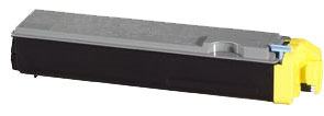 Toner compatible Kyocera TK520 jaune - Remplace 1T02HJAEU0/TK520Y