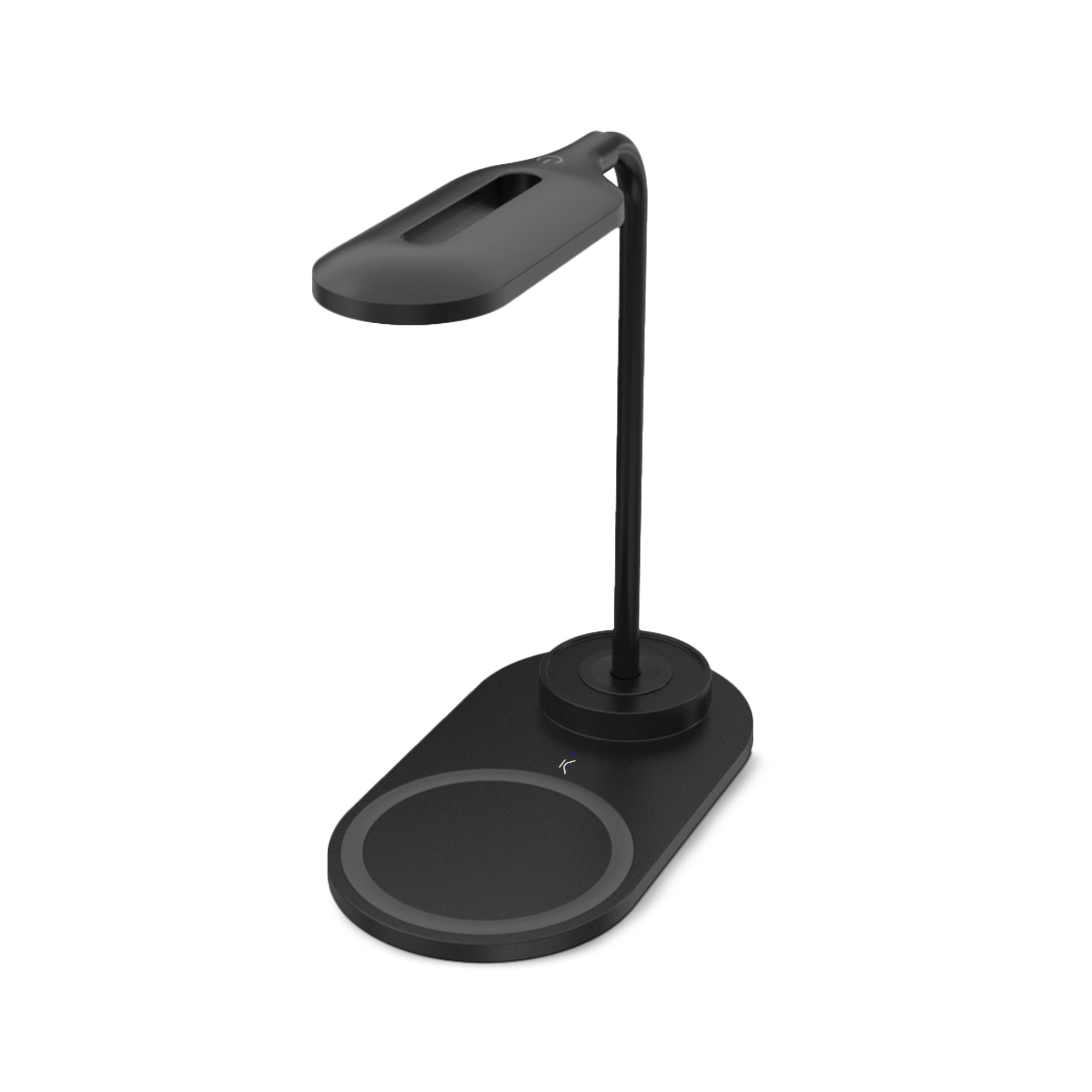 Lampe Chargeur Sans Fil Ksix 15W + Câble Micro-USB USB-A - Couleur Noir