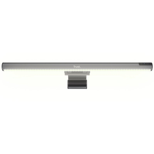 Lampe de moniteur Trust Shyne - Lumière blanche chaude, faible ou brillante - Réglage de la luminosité - Boîtier en aluminium