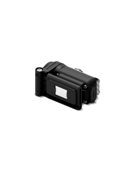 Lampe torche magnétique multifonction 500 lm - Jusqu'à 8 h d'autonomie - 6 modes d'éclairage - Batterie 400 mAh - Accessoires supplémentaires - Résistance IPX4 - Couleur noire
