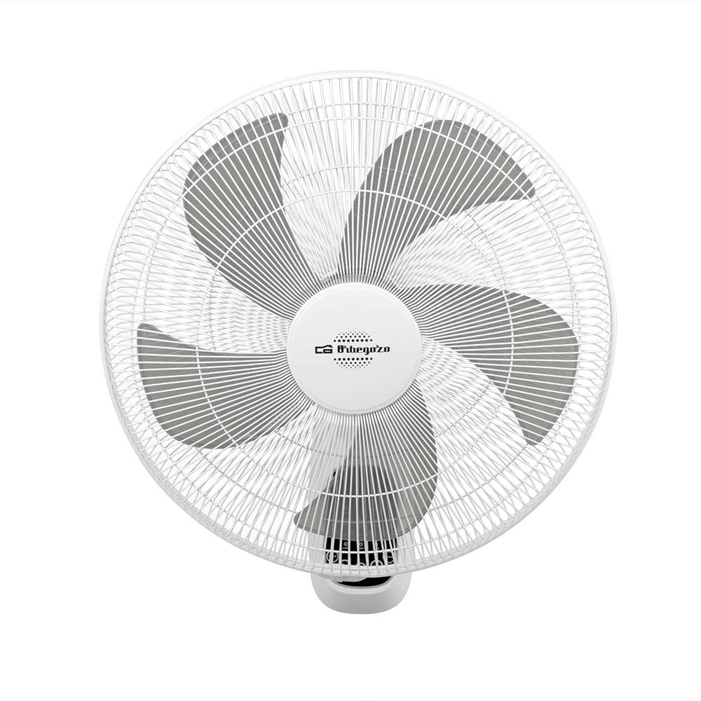 Le ventilateur mural Orbegozo WF 0248 refroidit votre maison avec efficacité et confort - Puissant et silencieux - 3 modes de fonctionnement - Comprend télécommande et minuterie