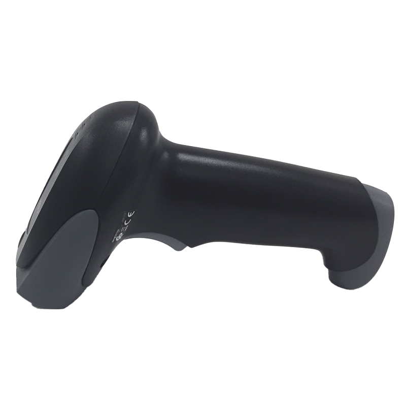 Lecteur de codes-barres sans fil Bluetooth 1D APPROX - Indicateur LED, Beeper - Vitesse 300 fois par seconde - Autonomie jusqu'à 8h - Couleur noire