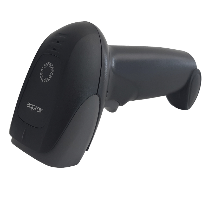 Lecteur de codes-barres USB 1D/2D APPROX - Indicateur LED et bip - Vitesse de numérisation 30 ips - Déclencheur automatique