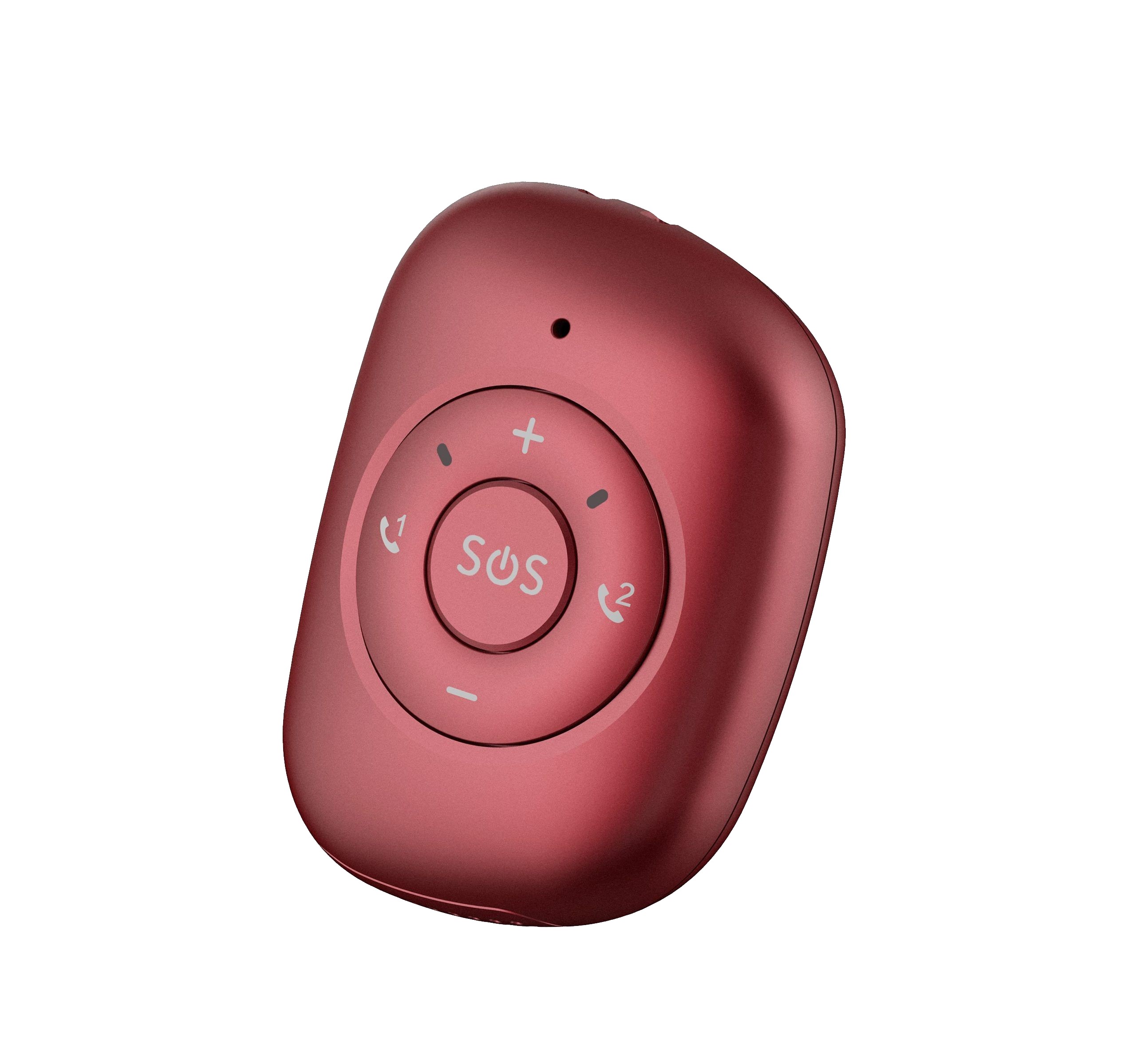Leotec GPS Tracker 4G WiFi - Bouton SOS - Alarme de chute - Rappel de pilule - Couleur rouge