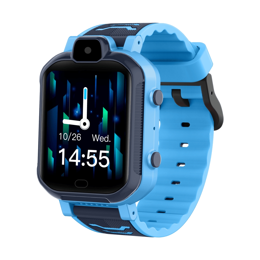 Leotec Kids Allo Max 4G Smartwatch Watch Touch Screen 1.69" - GPS, WiFi, Bluetooth - Possibilité de passer des appels et des appels vidéo