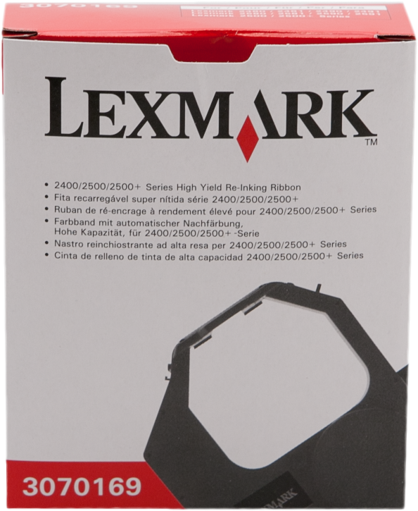 Lexmark ruban 3070169 (11A3550) noir