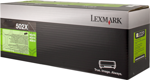 Lexmark toner 50F2X00 (502X) XL noir